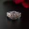 0.6ct Round Diamond Two Tone 14k Gold Engagement Ring - 01PJ01